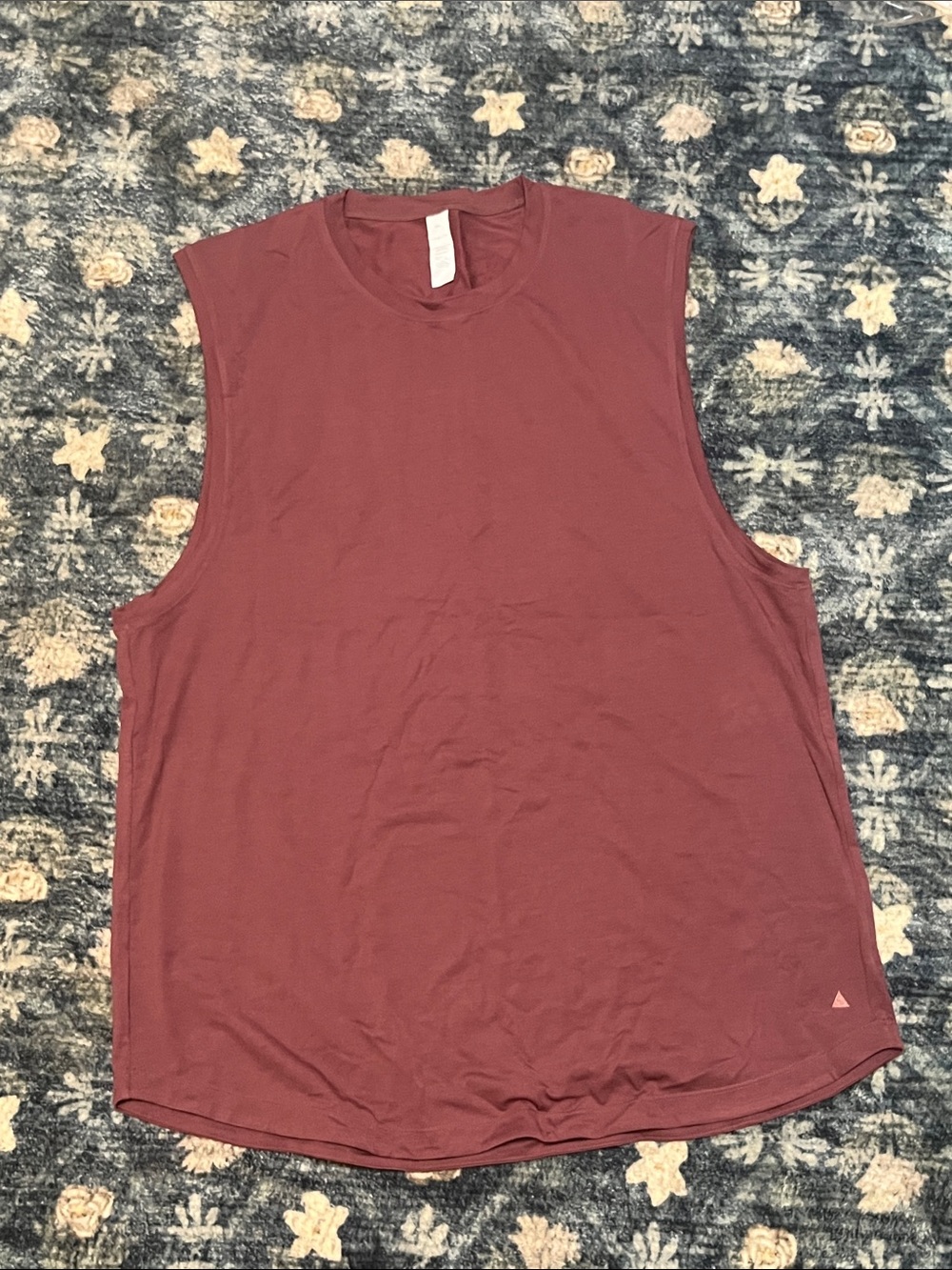 Muted Maroon Sleeveless Men’s Vitality Tank